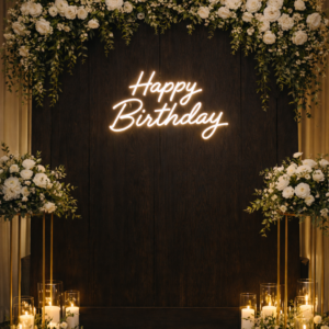 Néon Happy Birthday