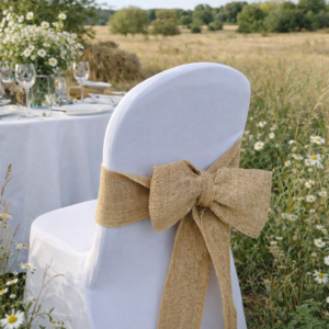 nœuds et housses de chaise