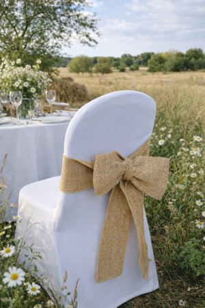 Nœud de chaise en toile de jute