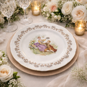 grande assiette porcelaine