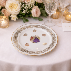 petite assiette porcelaine