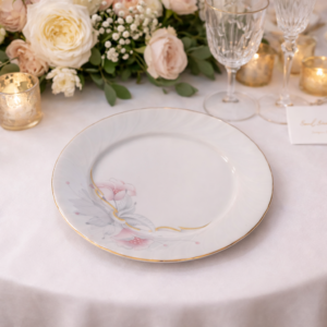 petite assiette en porcelaine