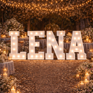 Lettres lumineuses XXL