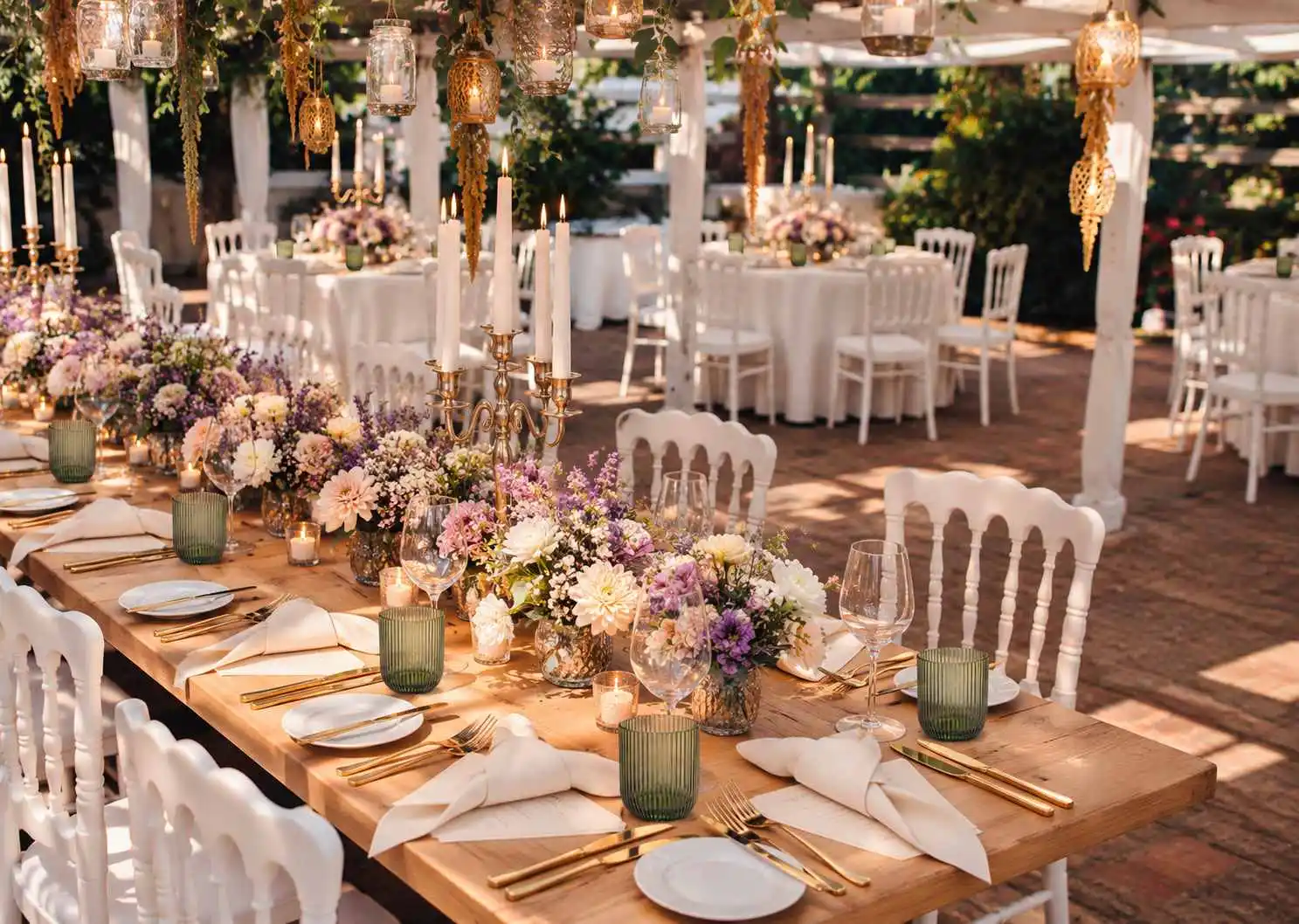 Location de mobilier et matériel de réception pour mariage en Normandie - Vallée Events